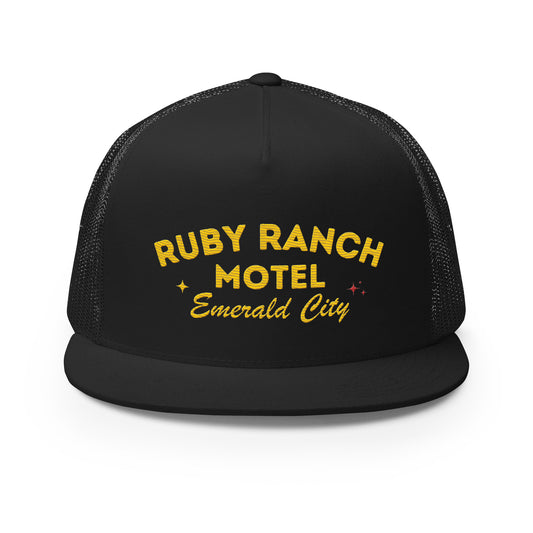 Ruby Ranch Motel Flat-Bill Trucker