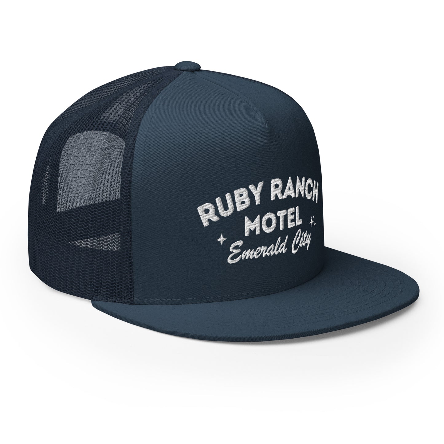 Ruby Ranch Motel V2 Flat-Bill Trucker