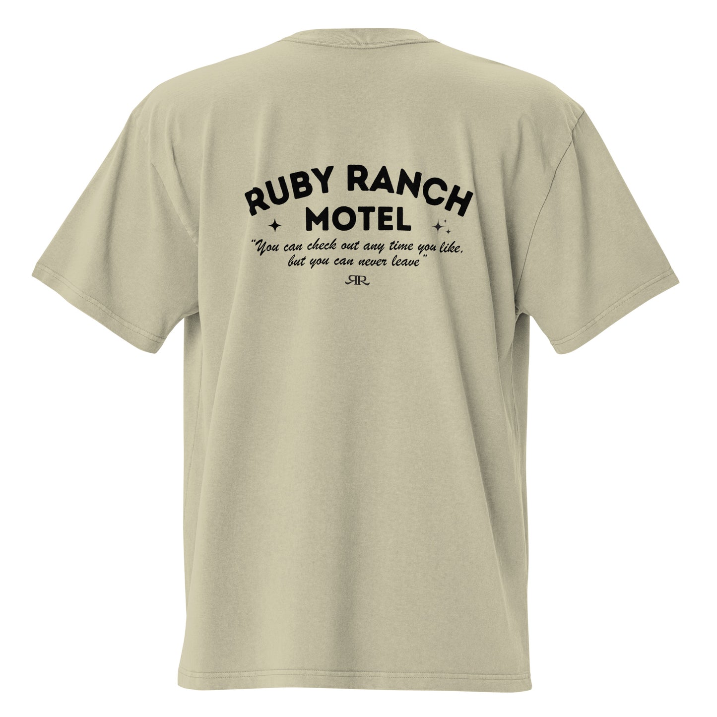 Ruby Ranch Motel Oversized Faded T-Shirt