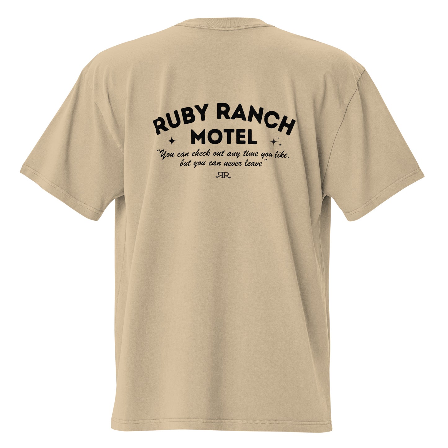 Ruby Ranch Motel Oversized Faded T-Shirt